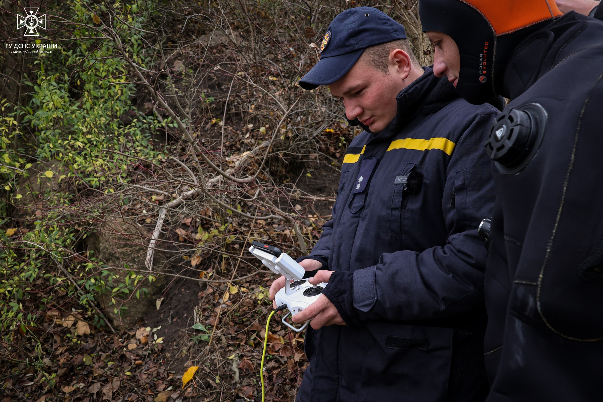 Водолази ДСНС Миколаївщини за допомогою роботів розміновують водойми (фото)