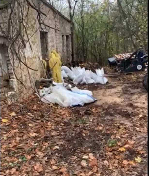 На Одещині ліквідували могильник з небезпечним хімічним сміттям (фото)