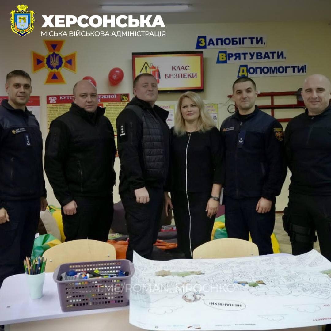 У Херсоні безпечний простір для дітей відкрили в незахищеному від обстрілів приміщенні