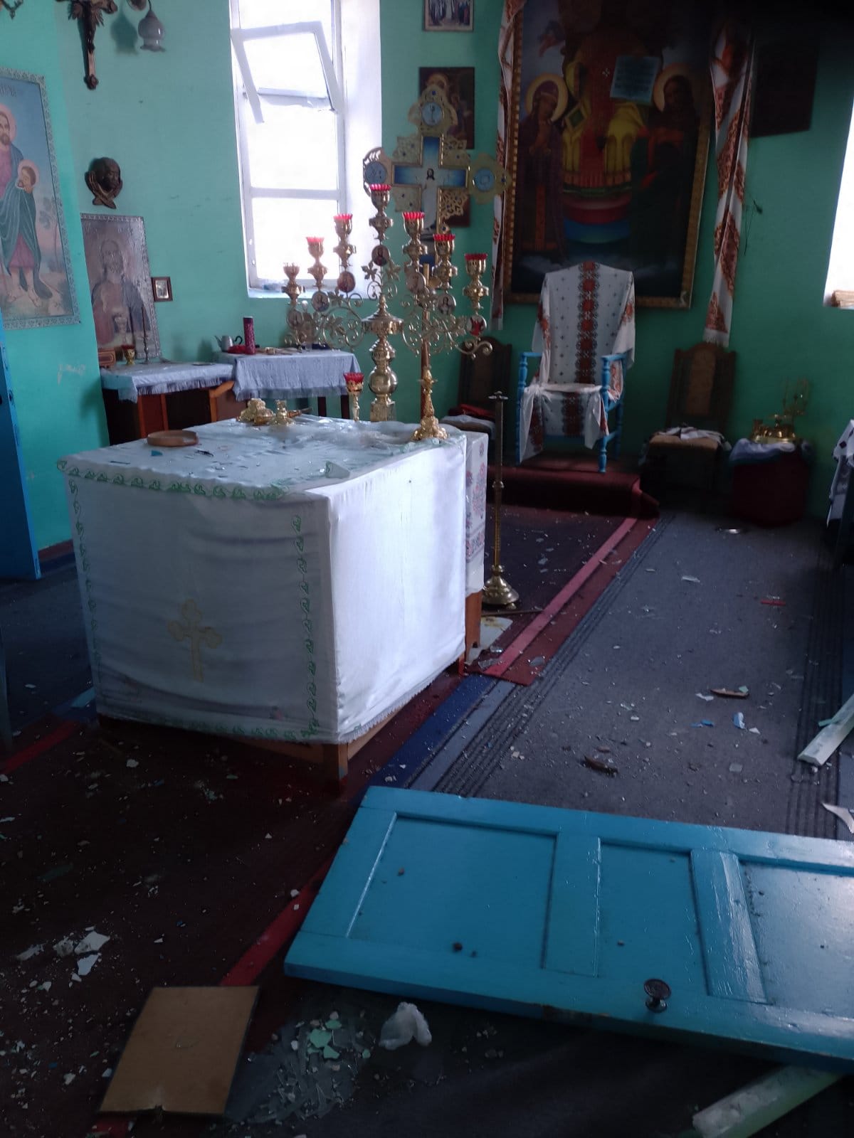На Херсонщині російські окупанти обстріляли ще один храм – другий за два дні