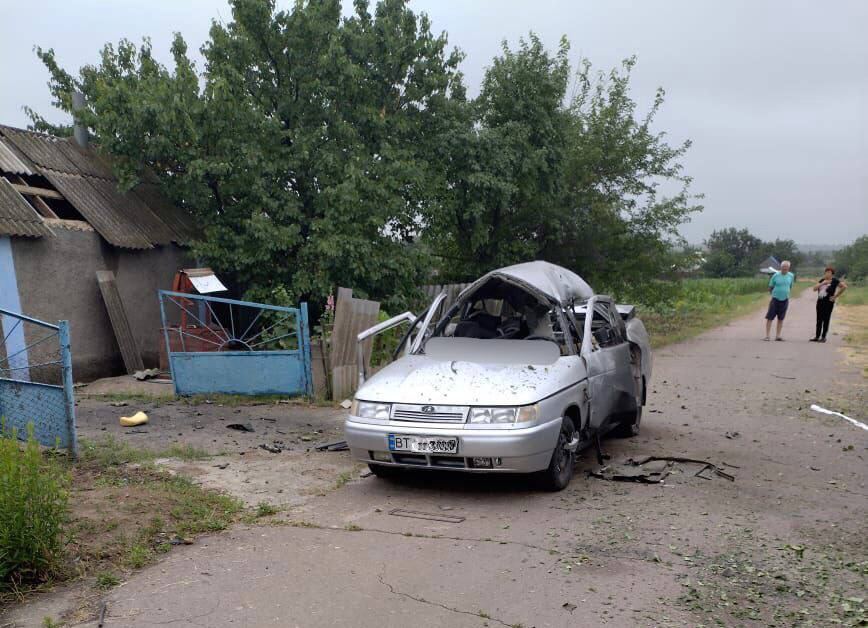 На Бериславщині ворог із дрона поцілив по автівці – загинув чоловік