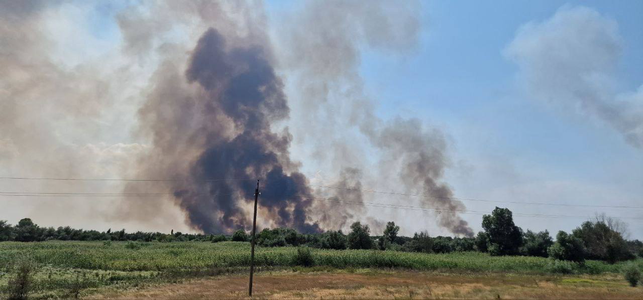 «Половини Олешківської громади вже нема»: місцеві – про страшні пожежі, які охопили ліс та прилеглі села