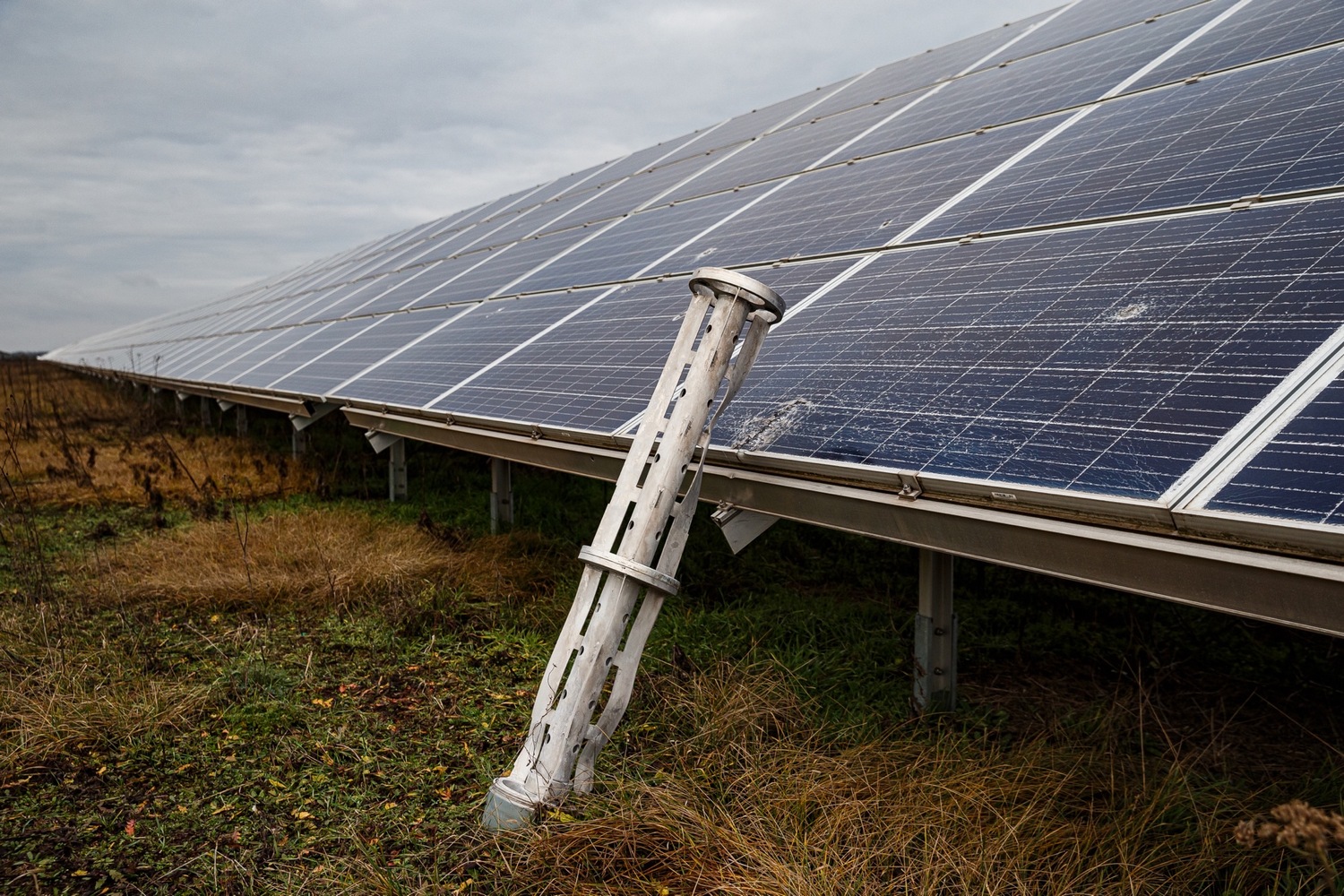 На Херсонщині відновили роботу першої деокупованої сонячної електростанції
