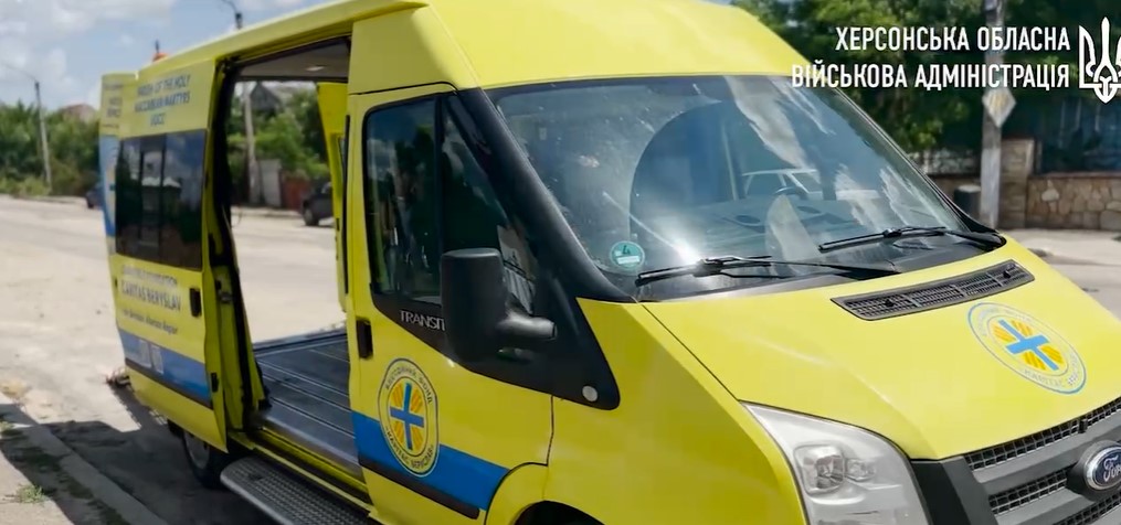 У Бериславській громаді запрацювало соціальне таксі для людей з інвалідністю