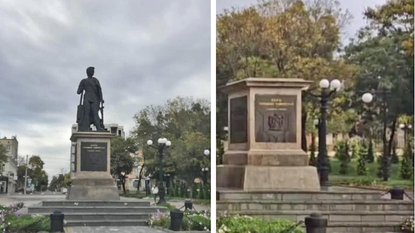 Що ж вивезли росіяни з Херсона: майже детективна історія про пам’ятник Потьомкіну та його прах