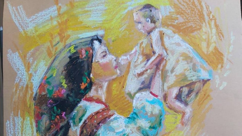 Херсонка створила серію картин про красу українських дівчат