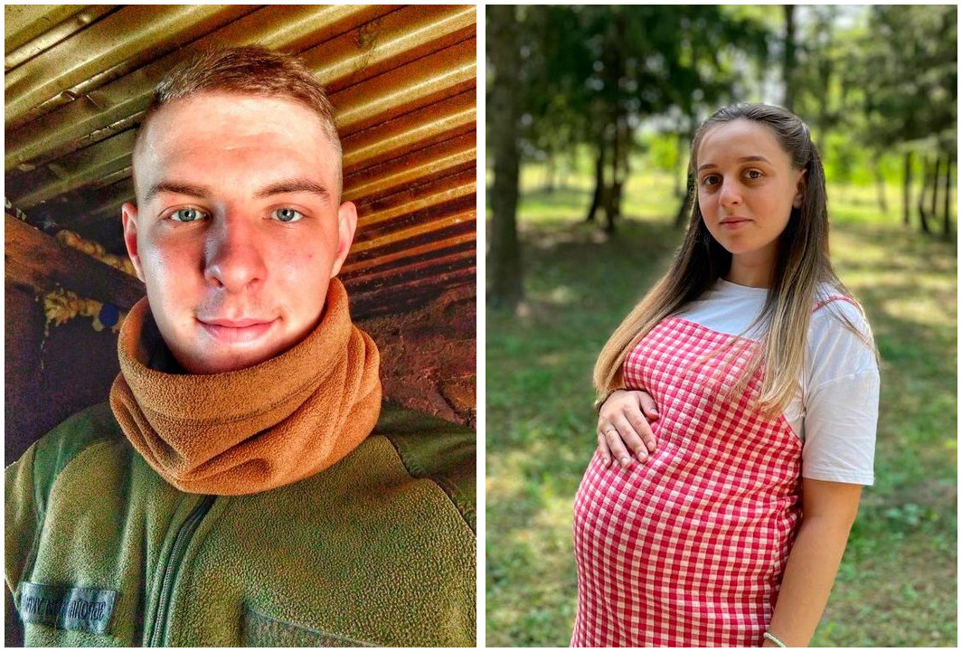 Історія молодої родини захисника Українця: він загинув у бою під Херсоном, його вагітна дружина опинилася в окупації