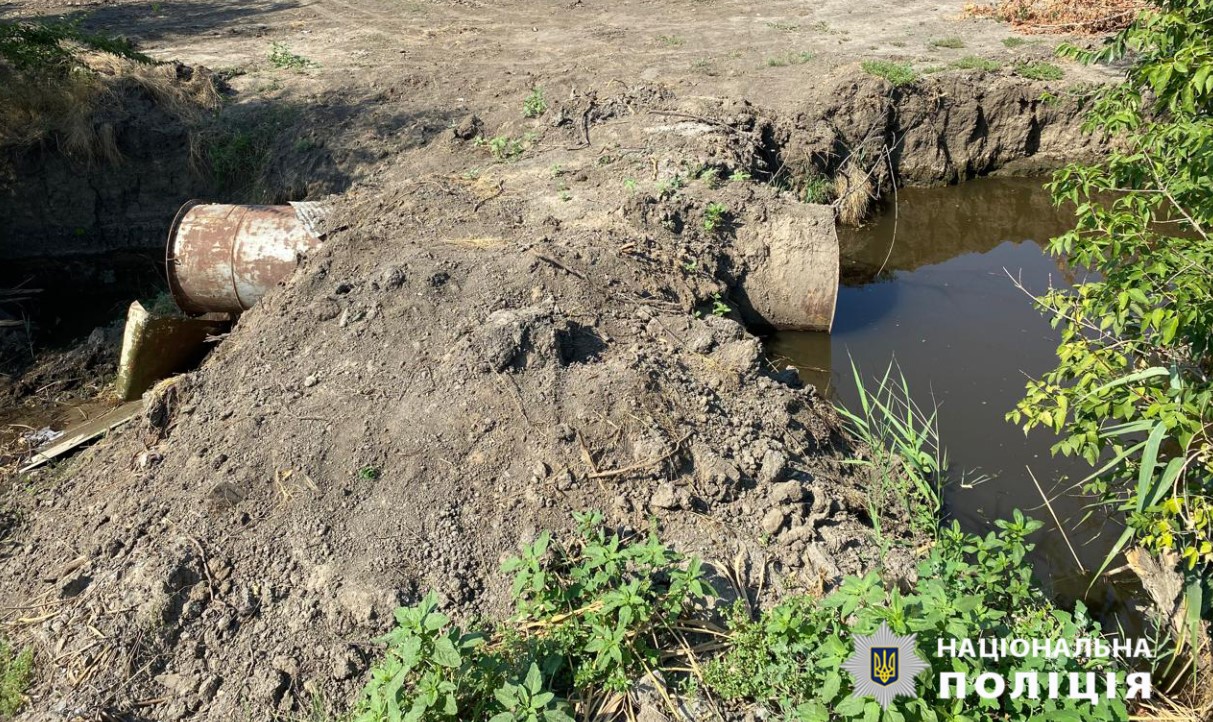 Житель Одещини спорудив дамбу на річці, аби поливати власний баштан: йому загрожує ув’язнення