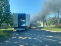 У Бериславі окупанти вдарили по вантажівці, яка доставляла питну воду населенню