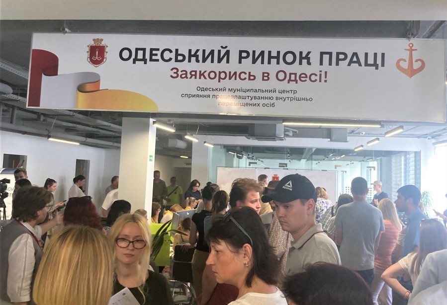 Понад тисячу переселенців працевлаштовано в Одесі, найбільше – жителів Херсонщини