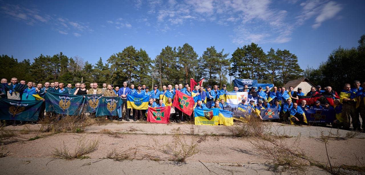 Серед звільнених з російського полону – прикордонники Херсонського загону