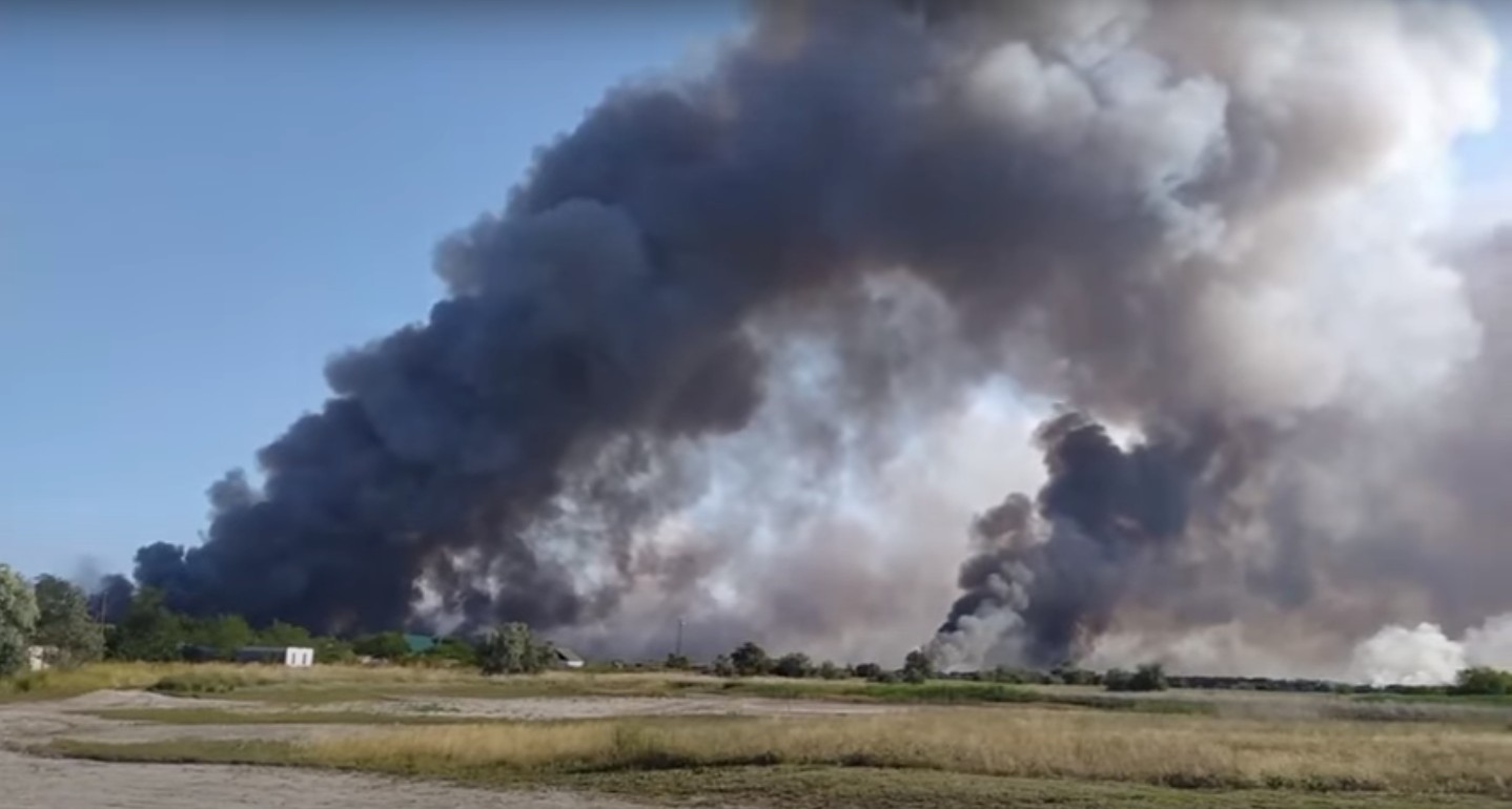 Заповідна Кінбурнська коса в окупації: виживання за пеленою лісових пожеж