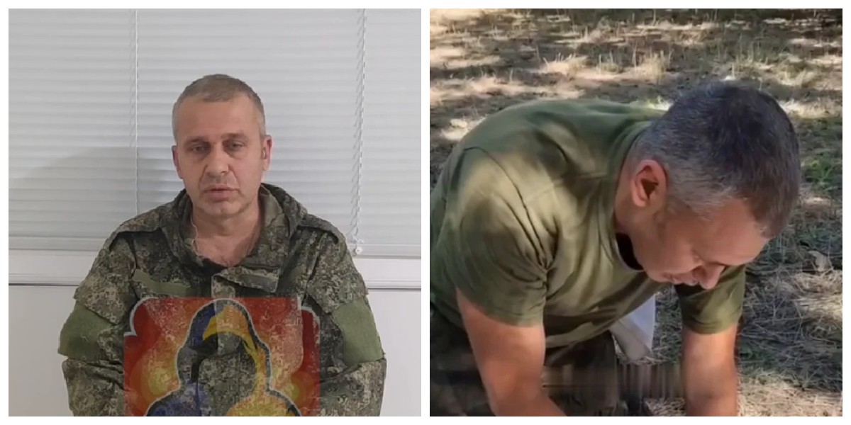 Ворожий комбат, якого взяли в полон на Херсонщині, дав інтерв’ю (відео)