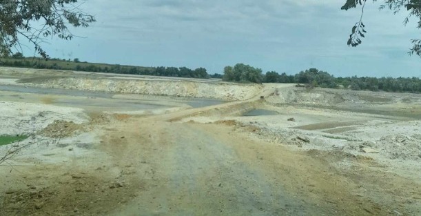 Окупанти проклали дорогу через Каїрську балку, яка висохла після теракту на Каховській ГЕС