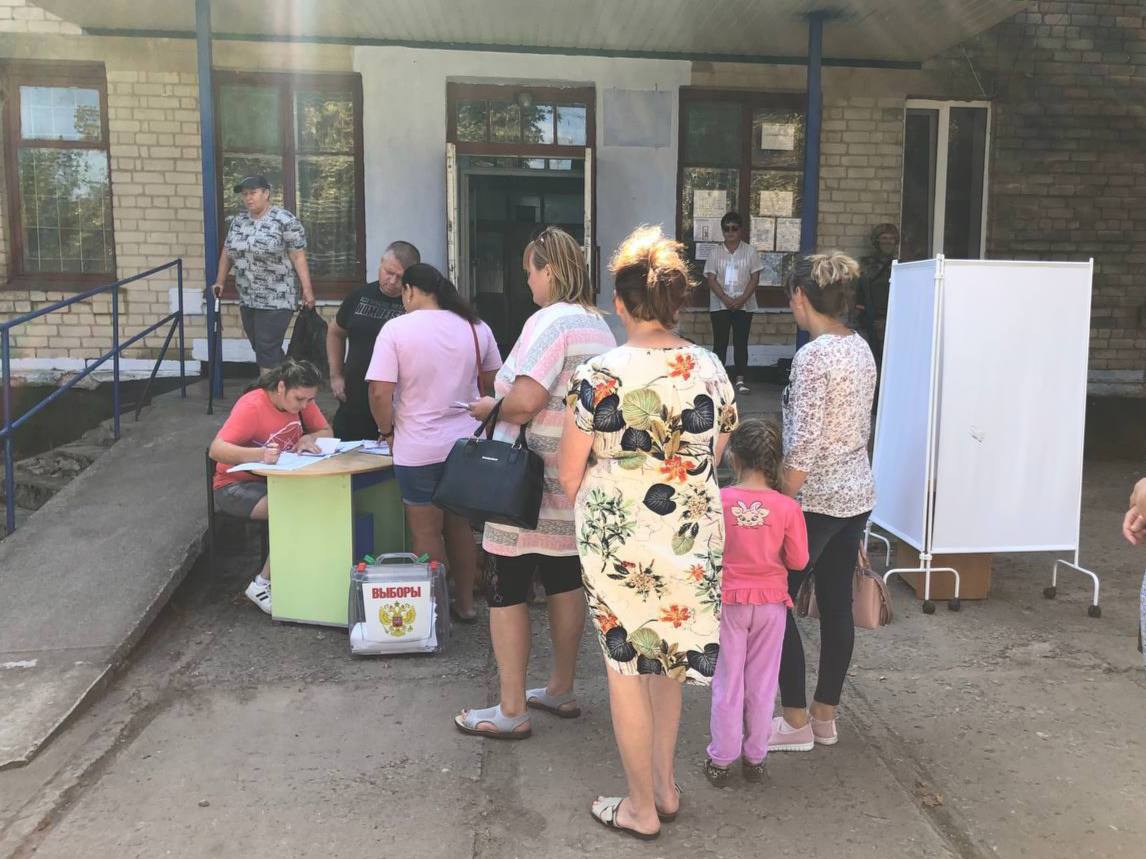 Окупаційний “виборчком” відзвітував про явку виборців у перший день фейкових виборів