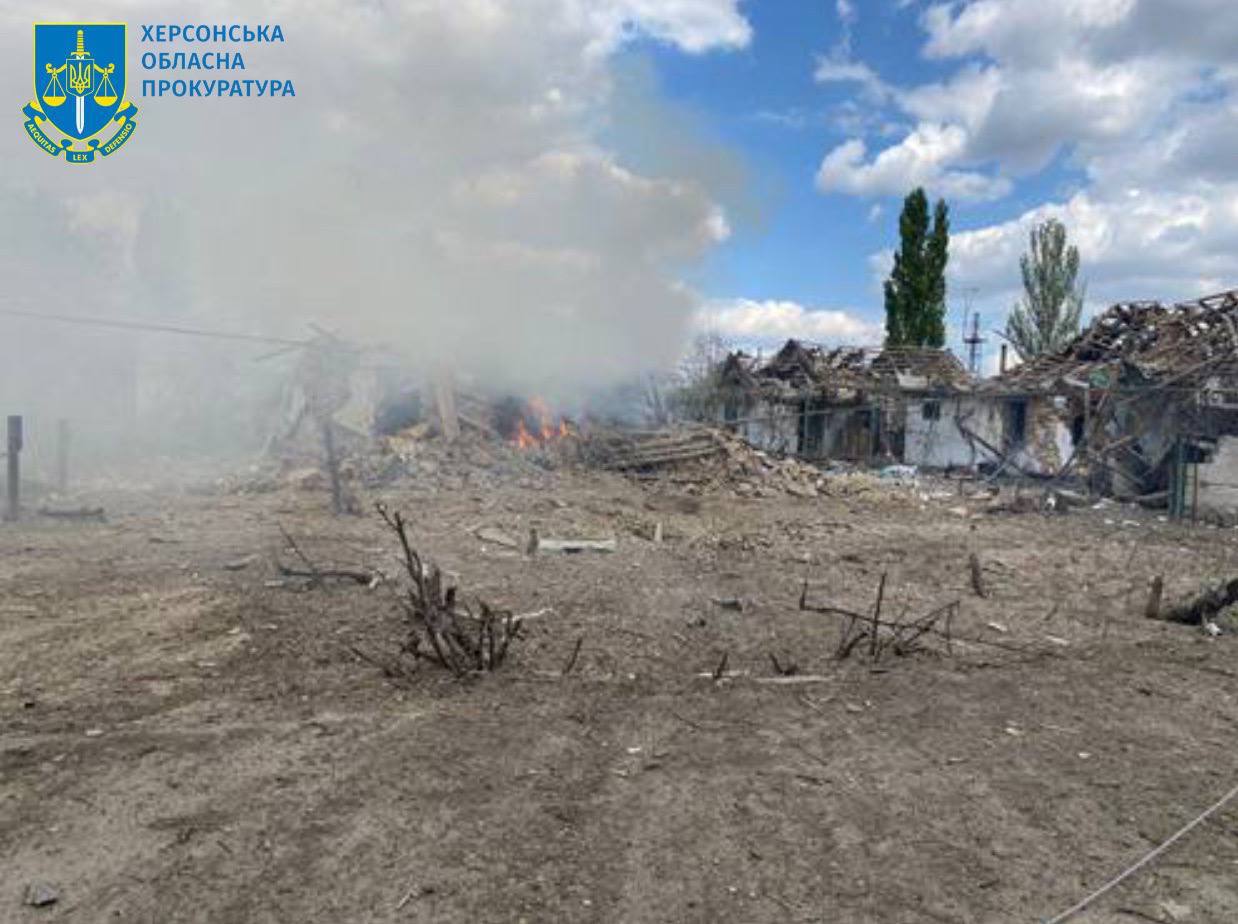 Авіаудар рашистів по Херсонщині: загинув житель Тягинської громади