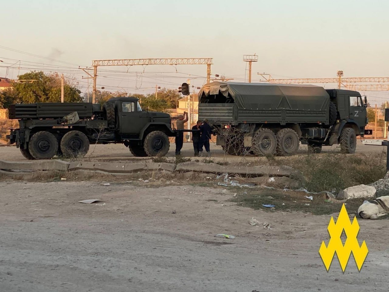 В окупованому Криму партизани АТЕШ помітили розвантаження радянських систем “Град-1”