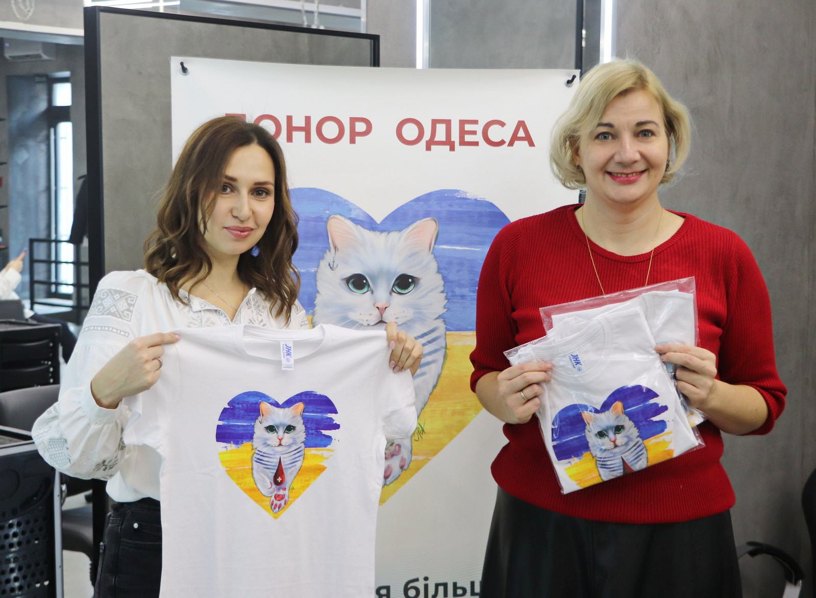 В Одесі оригінально подякували жінкам-донорам (фото)