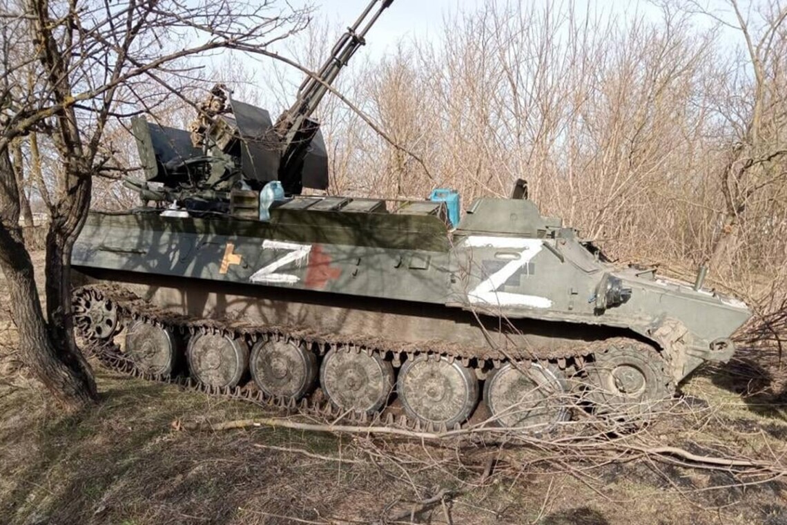ЗСУ знищили на лівобережжі 3 фортифікаційні споруди та 14 одиниць техніки