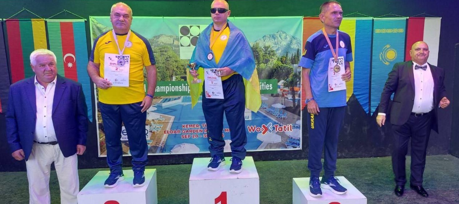 Херсонець став дворазовим чемпіоном світу з гри у шашки