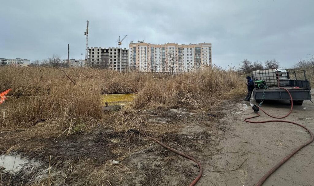 розлив олії в Миколаєві