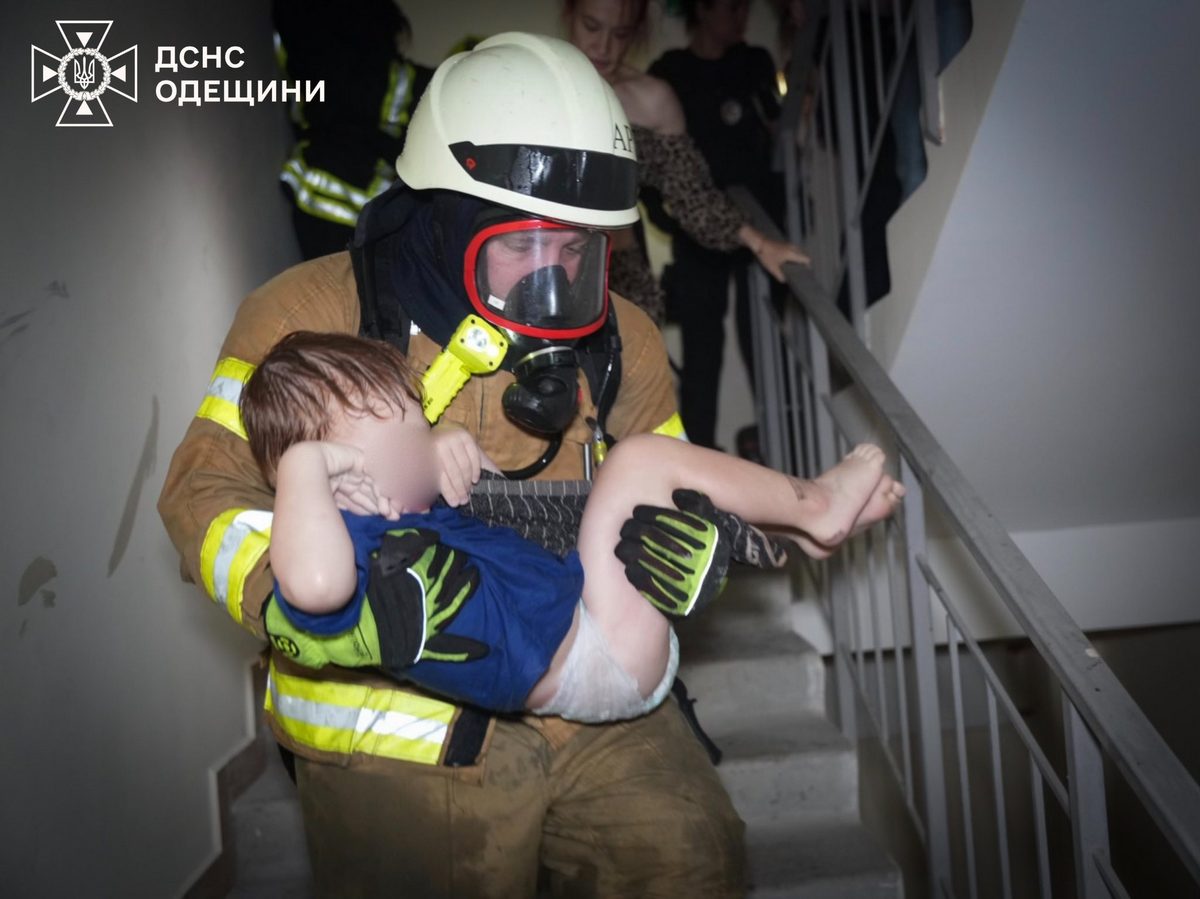росіяни атакували Одесу ударними БпЛА