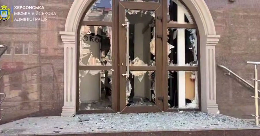 окупани атакували медзаклад у Херсоні