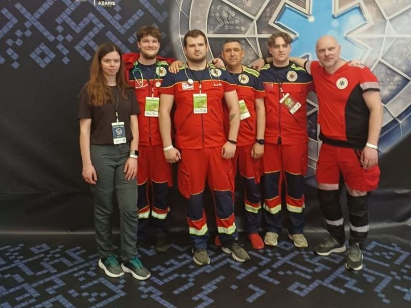 Команда херсонської екстренки на чемпіонаті медиків