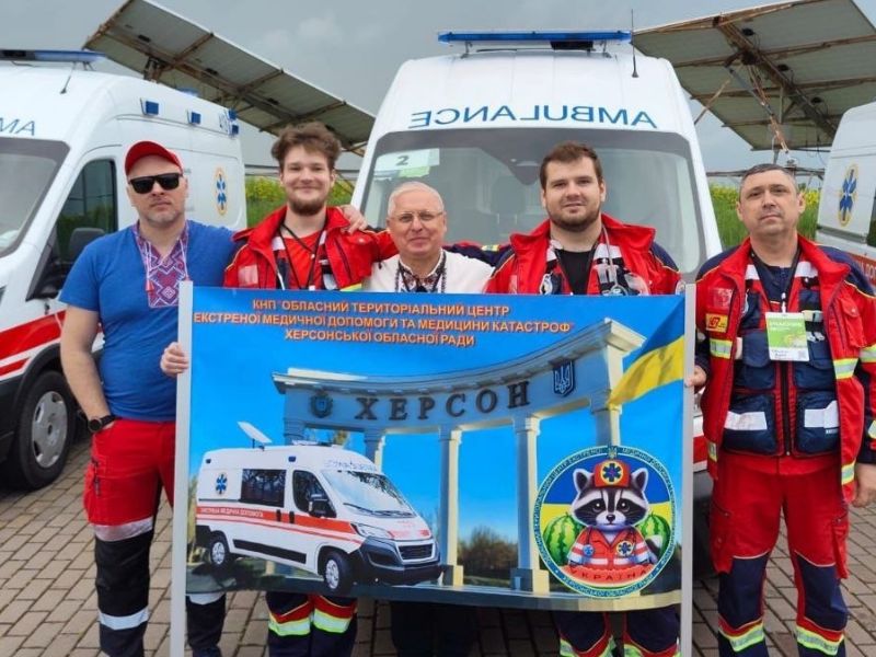 Команда херсонської екстренки на чемпіонаті медиків