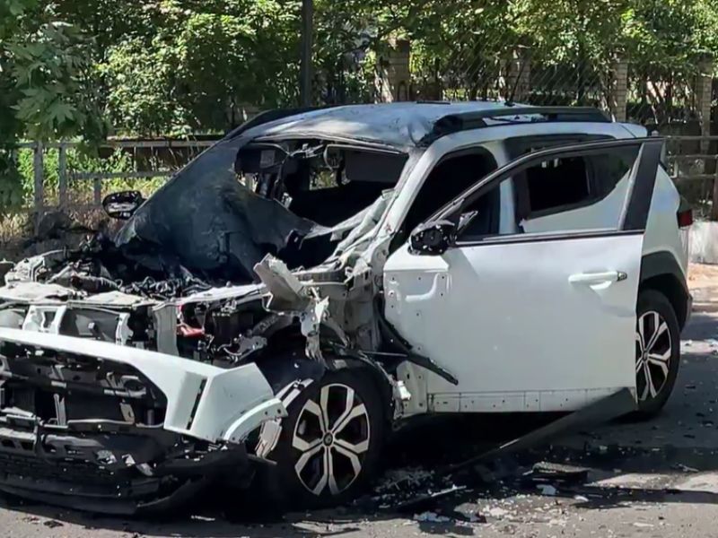 Дрон вдарив по цивільному авто: Херсон зранку опинився під новою атакою