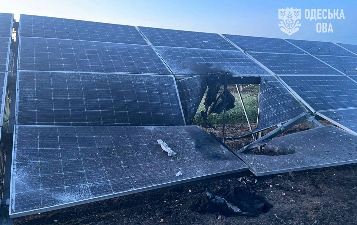 На Одещині внаслідок російської атаки пошкоджена територія підприємства