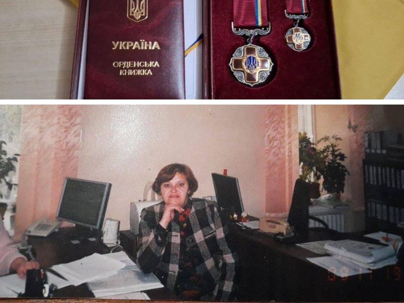 Ганну Азегову, яка загинула під час обстрілу Херсона, посмертно нагородили орденом