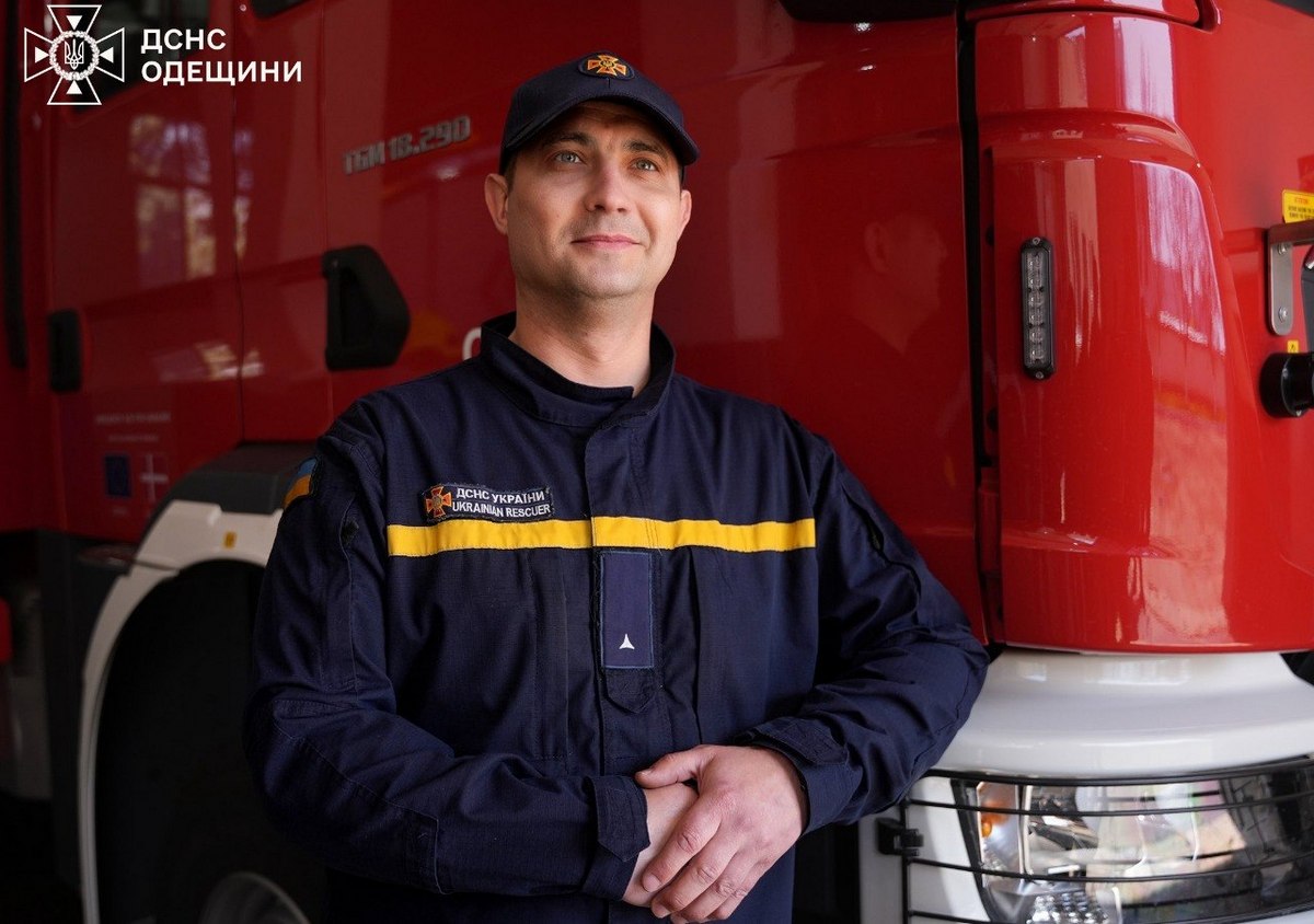 Олег Зотов працює у Службі порятунку Одеси