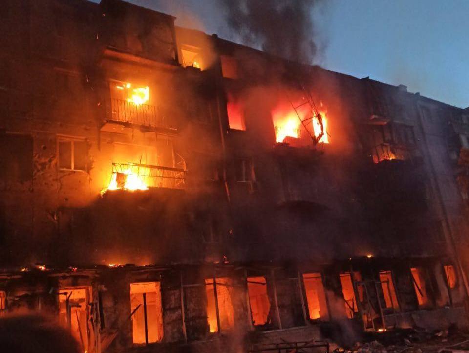 У Дніпровському районі Херсона сталася пожежа