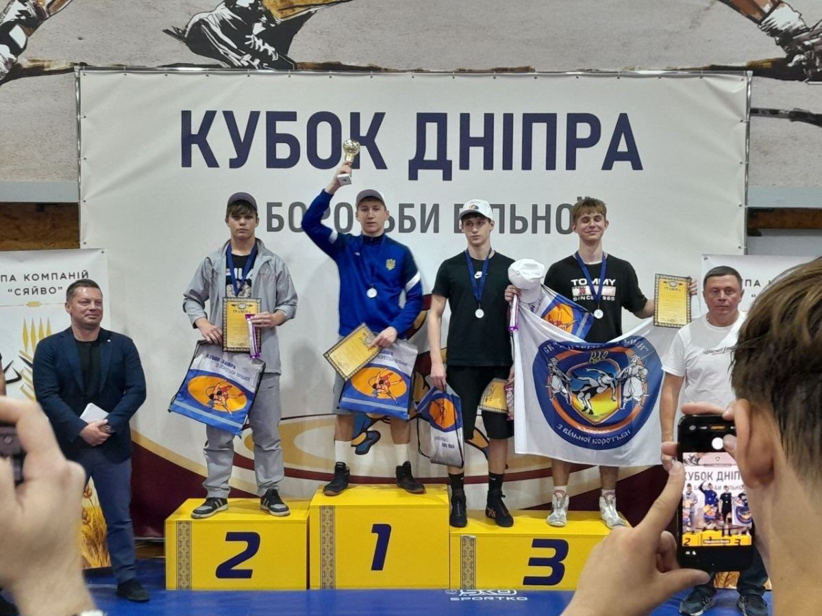 Спортсмени з Херсонщини стали призерами всеукраїнського турніру з вільної боротьби