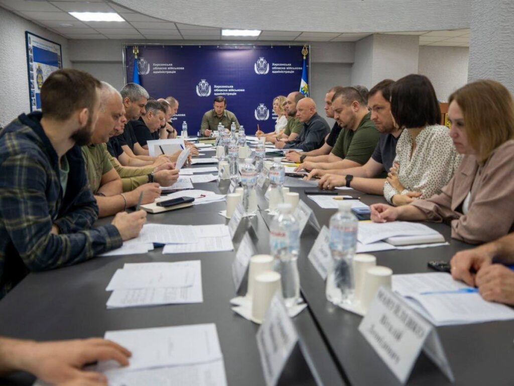 Засідання Ради оборони Херсонської області