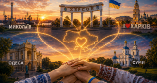 «Обізвався і Херсон: тяжко-важко, знову дрон»: українські міста влаштували зворушливу перекличку в Тредсі