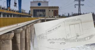 «Намалюйте мені Каховську ГЕС на пам’ять»: херсонець створює і дарує землякам малюнки