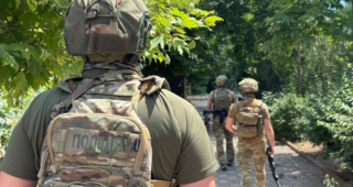Упродовж місяця мобільно-вогневі групи поліції збили понад пів сотні дронів над Херсоном