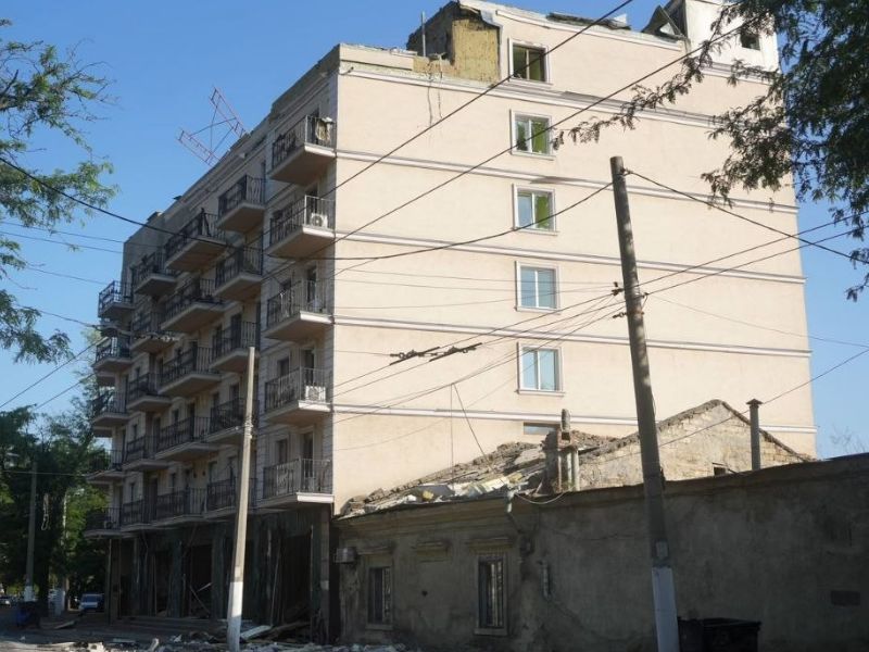 Наслідки ракетного удару по Одесі 15 липня