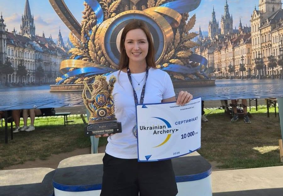 Херсонська спортсменка стала чемпіонкою України зі стрільби з лука