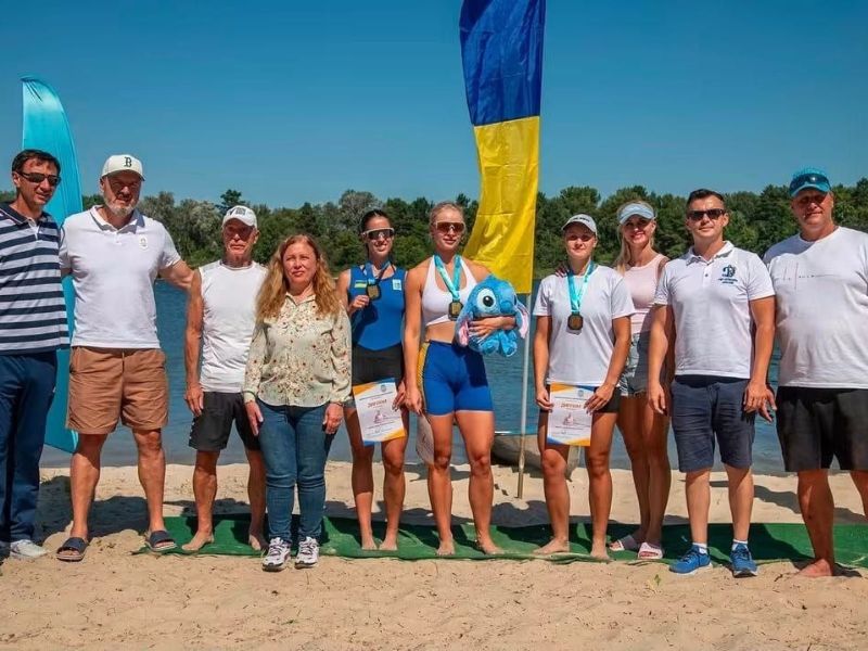 Спортсмени з Херсонщини здобули три медалі чемпіонату України з веслування