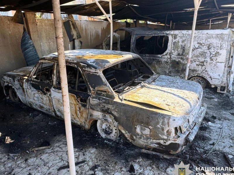 Поліція показала наслідки російських ударів по Херсонщині за добу