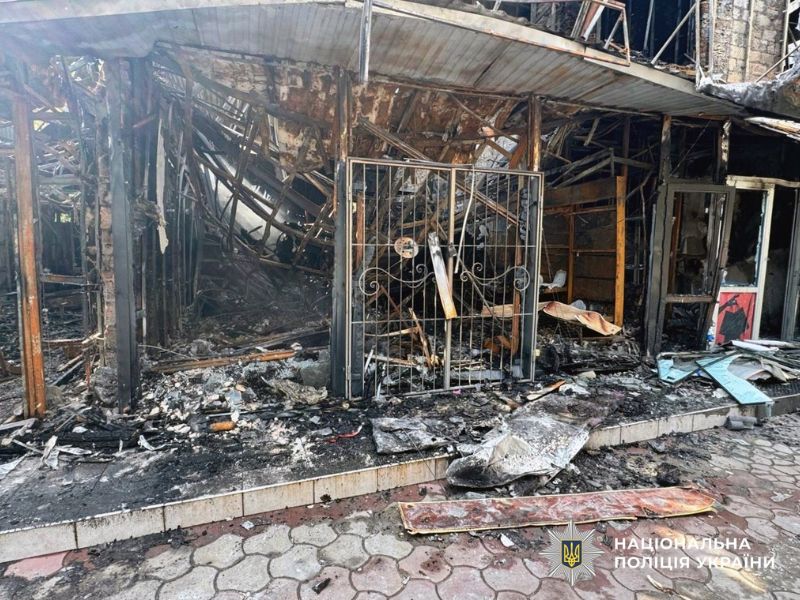 Наслідки російських атак на Херсонщину