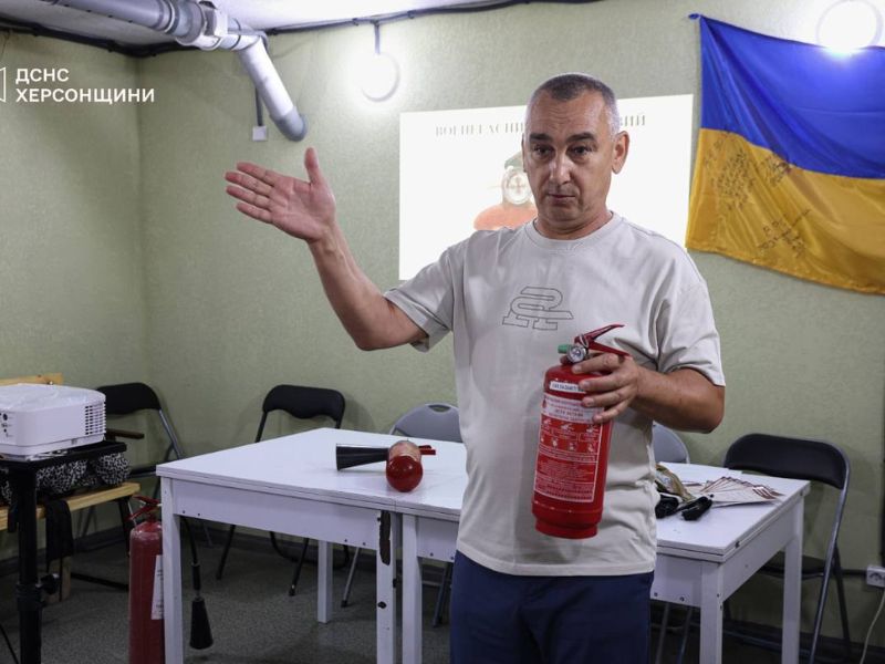 Жителів Херсона безкоштовно навчають діяти під час пожеж
