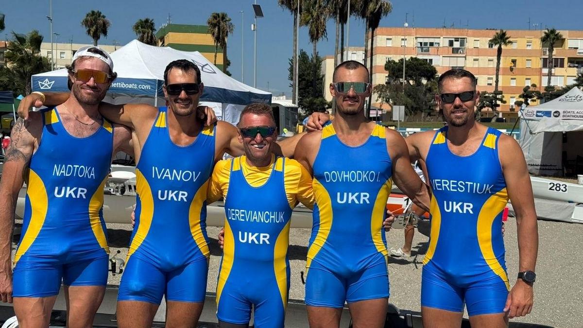 Херсонські веслувальники здобули три медалі на чемпіонаті Європи