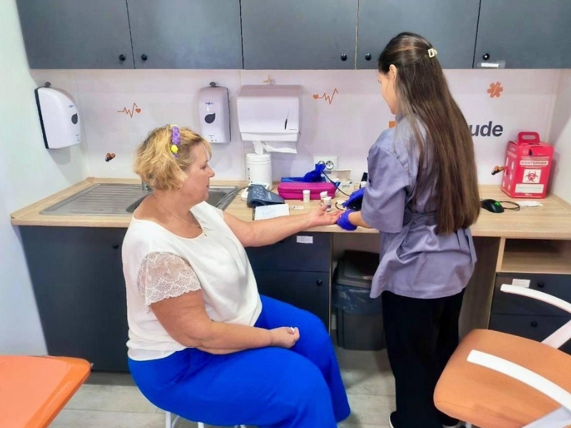Понад 550 жителів Херсонщини за тиждень отримали допомогу лікарів мобільної клініки