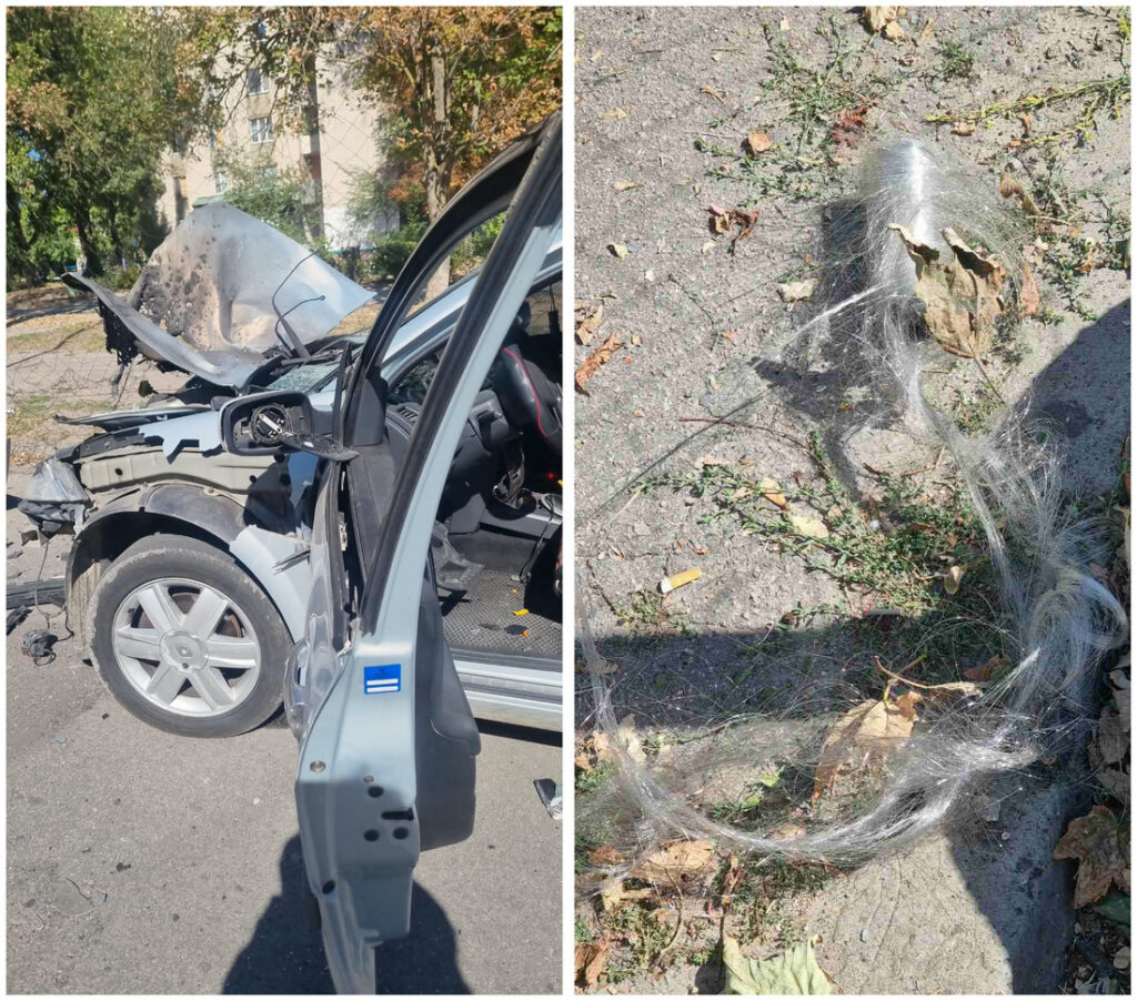 пошкоджений автомобіль