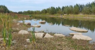 Херсонські науковці здійснили експедицію на дні колишнього Каховського водосховища (фото)
