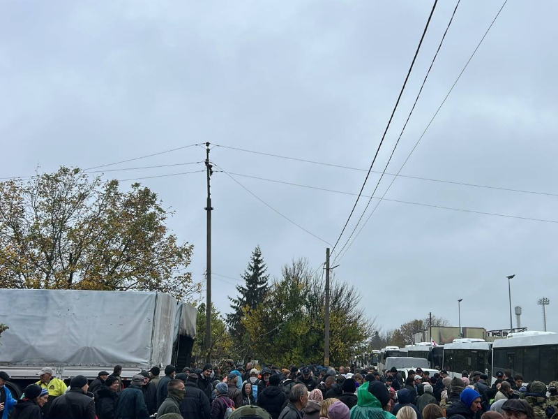 евакуація з Олешків